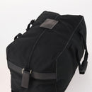 PRADA Boston Bag Nylon 2-weg Zwart Zilver Auth 178374-6