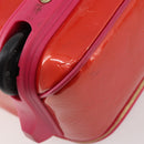 LOUIS VUITTON Monogram Vernis Pegas 45 Suitcase Rose Pop M93713 LV Auth 178376-18