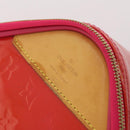 LOUIS VUITTON Monogram Vernis Pegas 45 Suitcase Rose Pop M93713 LV Auth 178376-10