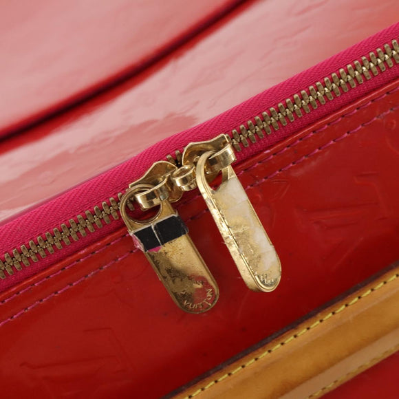 LOUIS VUITTON Monogram Vernis Pegas 45 Suitcase Rose Pop M93713 LV Auth 178376