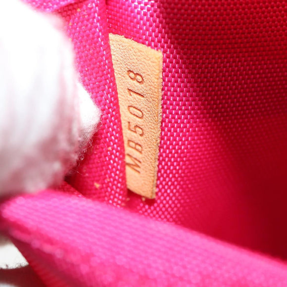 LOUIS VUITTON Monogram Vernis Pegas 45 Suitcase Rose Pop M93713 LV Auth 178376