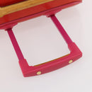 LOUIS VUITTON Monogram Vernis Pegas 45 Suitcase Rose Pop M93713 LV Auth 178376-7