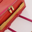 LOUIS VUITTON Monogram Vernis Pegas 45 Suitcase Rose Pop M93713 LV Auth 178376-8