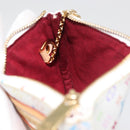 LOUIS VUITTON Monogram Multicolor Pochette MM Pouch White M60028 LV Auth 178378A-19