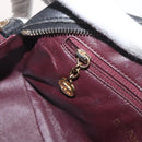 CHANEL Matelasse Chain Shoulder Bag Lamb Skin Black Gold CC Auth 178381A-19