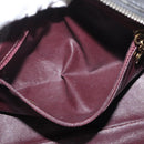 CHANEL Matelasse Chain Shoulder Bag Lamb Skin Black Gold CC Auth 178381A-20