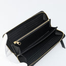 LOUIS VUITTON Monogram Empreinte Zippy Wallet Black M61864 LV Auth 178382A-9