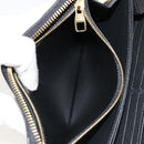 LOUIS VUITTON Monogram Empreinte Zippy Wallet Black M61864 LV Auth 178382A-10