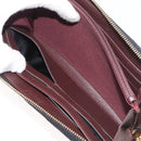 CHANEL Matelasse Long Wallet Lamb Skin Black Gold CC Auth 178384M-17