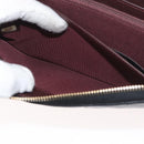 CHANEL Matelasse Long Wallet Lamb Skin Black Gold CC Auth 178384M-18