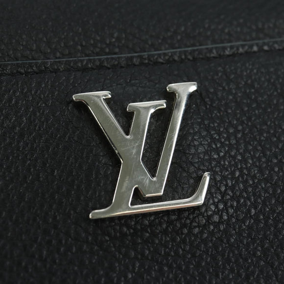 LOUIS VUITTON Zippy Rock Me Long Wallet Leather Black M62622 LV Auth 178386M