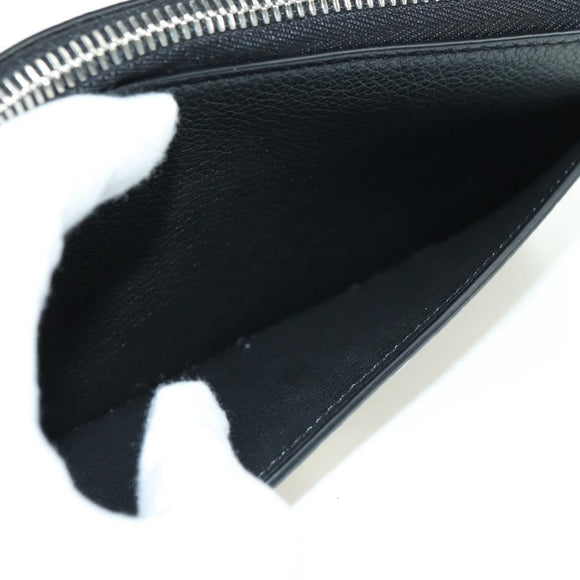 LOUIS VUITTON Zippy Rock Me Long Wallet Leather Black M62622 LV Auth 178386M