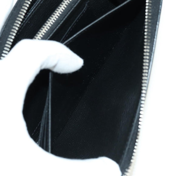 LOUIS VUITTON Zippy Rock Me Long Wallet Leather Black M62622 LV Auth 178386M
