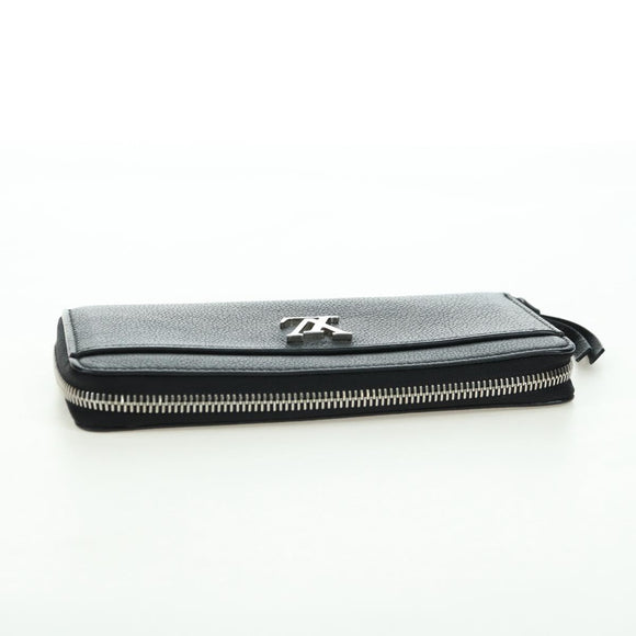 LOUIS VUITTON Zippy Rock Me Long Wallet Leather Black M62622 LV Auth 178386M