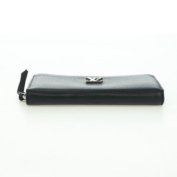 LOUIS VUITTON Zippy Rock Me Long Wallet Leather Black M62622 LV Auth 178386M
