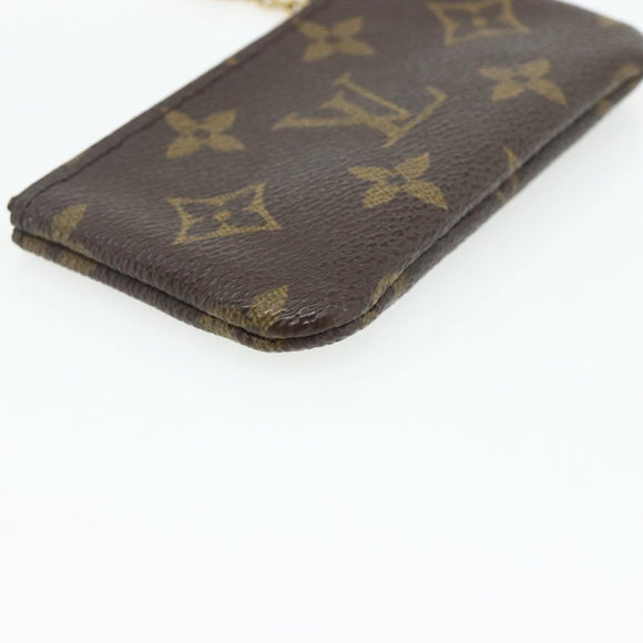 LOUIS VUITTON Monogram Pochette Cles Coin Purse M62650 LV Auth 178389A