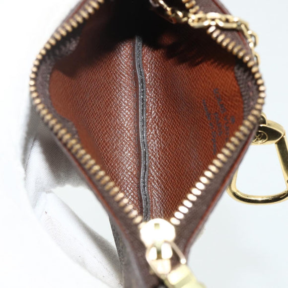 LOUIS VUITTON Monogram Pochette Cles Coin Purse M62650 LV Auth 178389A