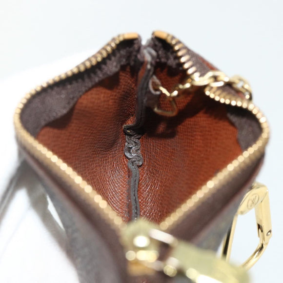 LOUIS VUITTON Monogram Pochette Cles Coin Purse M62650 LV Auth 178389A