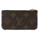LOUIS VUITTON Monogram Pochette Cles Coin Purse M62650 LV Auth 178389A-2