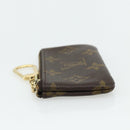 LOUIS VUITTON Monogram Pochette Cles Coin Purse M62650 LV Auth 178389A-4