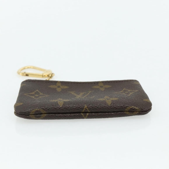 LOUIS VUITTON Monogram Pochette Cles Coin Purse M62650 LV Auth 178389A