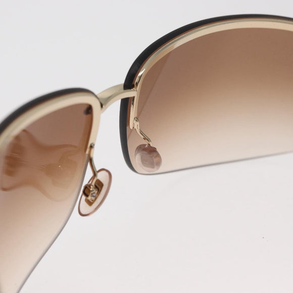 GUCCI Sunglasses metal Brown Auth 178391M