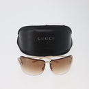GUCCI Sunglasses metal Brown Auth 178391M-15