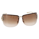 GUCCI Sunglasses metal Brown Auth 178391M-2