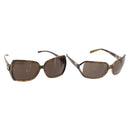 DOLCE&GABBANA Sonnenbrillen Schildpatt-Muster Kunststoff 2er-Set Braun Auth 178392-1