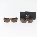 DOLCE&GABBANA Sonnenbrillen Schildpatt-Muster Kunststoff 2er-Set Braun Auth 178392-18