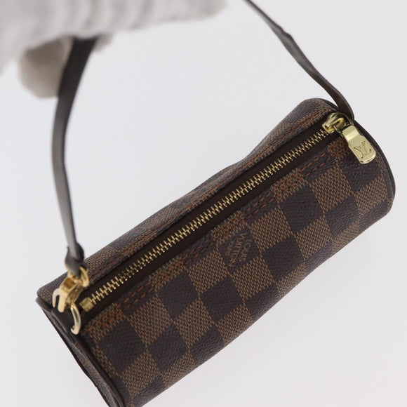 LOUIS VUITTON Damier Ebene Papillon 30 Hand Bag N51303 LV Auth 178393SAV