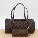 LOUIS VUITTON Damier Ebene Papillon 30 Hand Bag N51303 LV Auth 178393SAV-12