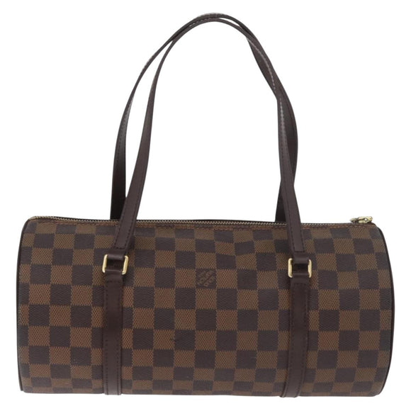 LOUIS VUITTON Damier Ebene Papillon 30 Hand Bag N51303 LV Auth 178393SAV