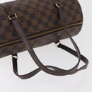LOUIS VUITTON Damier Ebene Papillon 30 Hand Bag N51303 LV Auth 178393SAV-7