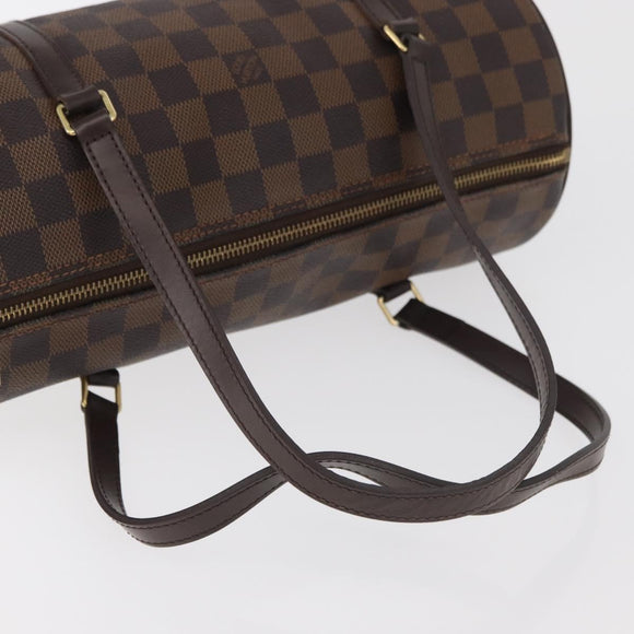 LOUIS VUITTON Damier Ebene Papillon 30 Hand Bag N51303 LV Auth 178393SAV