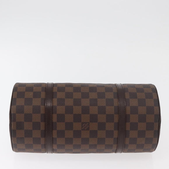LOUIS VUITTON Damier Ebene Papillon 30 Hand Bag N51303 LV Auth 178393SAV