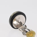 CHANEL Ohrring Kunststoff Schwarz CC Auth 178395M-4