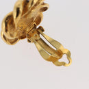 CHANEL Earring metal Gold CC Auth 178396-10