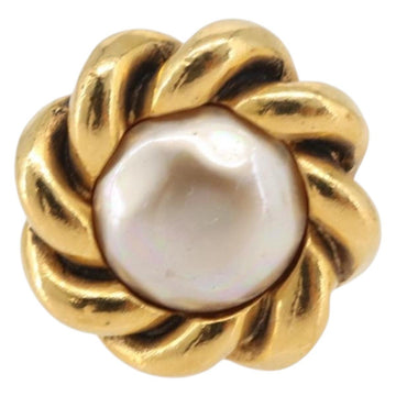 CHANEL Earring metal Gold CC Auth 178396 - 0