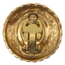 CHANEL Earring metal Gold CC Auth 178397-7