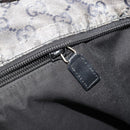 GUCCI GG Crystal Tote Bag Coated Canvas Navy 131231 Auth 178402-21
