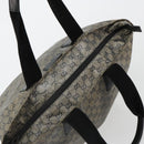 GUCCI GG Crystal Tote Bag Coated Canvas Navy 131231 Auth 178402-6