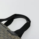GUCCI GG Crystal Tote Bag Coated Canvas Navy 131231 Auth 178402-8