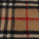 Burberrys Nova Check Scarf Wool 2 Set Beige Auth 178403-3
