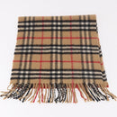 Burberrys Nova Check Scarf Wool 2 Set Beige Auth 178403-5