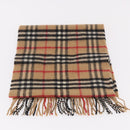 Burberrys Nova Check Scarf Wool 2 Set Beige Auth 178403-6