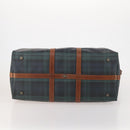 Polo Ralph Lauren Boston Bag PVC Leather 2way Green Brown Auth 178404-5