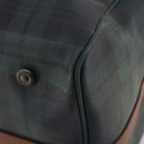 Polo Ralph Lauren Boston Bag PVC Leather 2way Green Brown Auth 178404-16