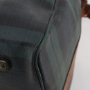 Polo Ralph Lauren Boston Bag PVC Leather 2way Green Brown Auth 178404-18