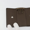 LOUIS VUITTON Taiga Multicles 4 Key Case Grizzly M30528 LV Auth 178406A-20